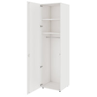 PRO Armoire de vestiaire | 6 oh, 400 - 600 x 2250 mm, Soft -Close, blanc