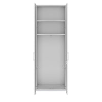 PRO Cloakroom cabinet | 6 Oh, 800 - 1000 x 2250 mm, soft -close, gray