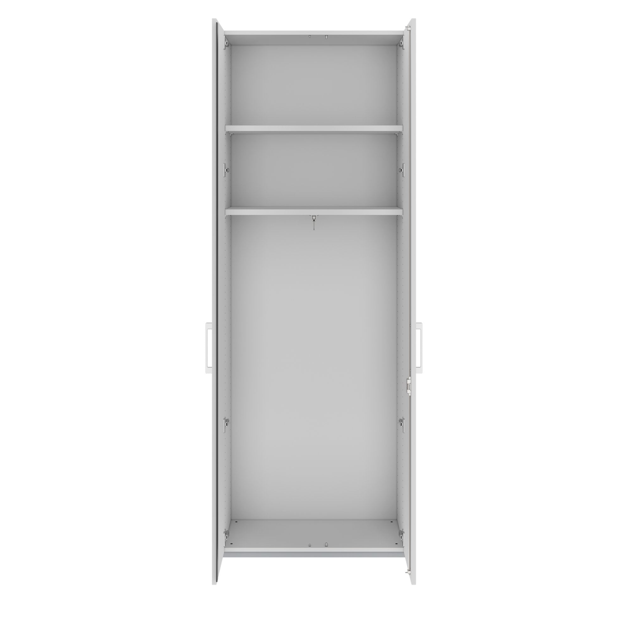 PRO Gabinetto di Cloakroom | 6 OH, 800 - 1000 x 2250 mm, morbido, grigio