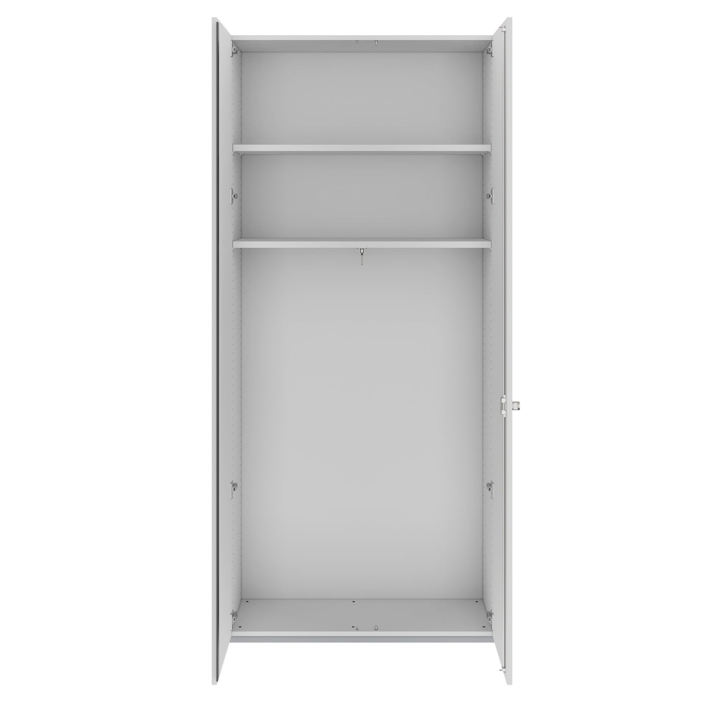 PRO Cloakroom cabinet | 6 Oh, 800 - 1000 x 2250 mm, soft -close, gray