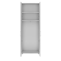 PRO Cloakroom cabinet | 6 Oh, 800 - 1000 x 2250 mm, soft -close, gray