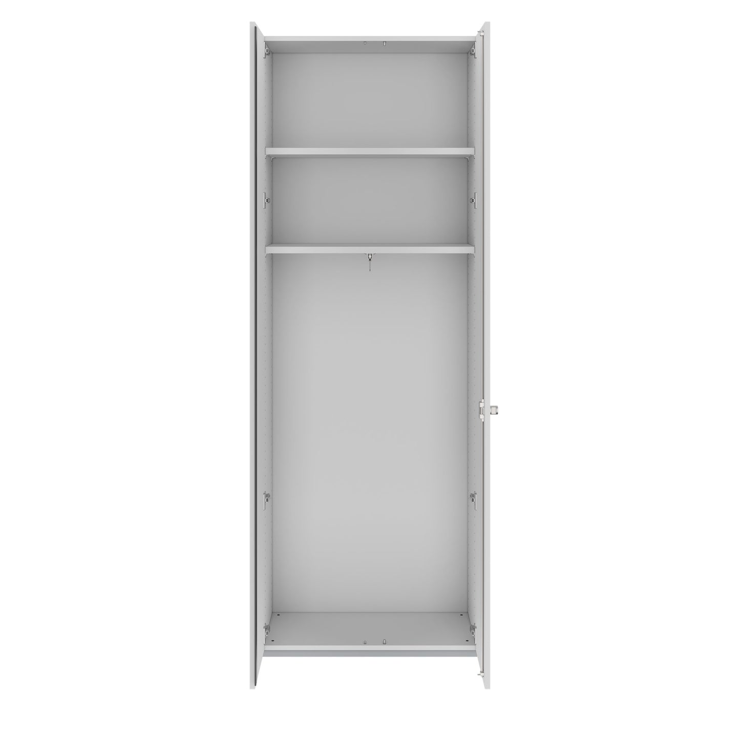 PRO Cloakroom cabinet | 6 Oh, 800 - 1000 x 2250 mm, soft -close, gray