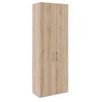 PRO Cloakroom cabinet | 6 Oh, 800 - 1000 x 2250 mm, soft -close, natural oak