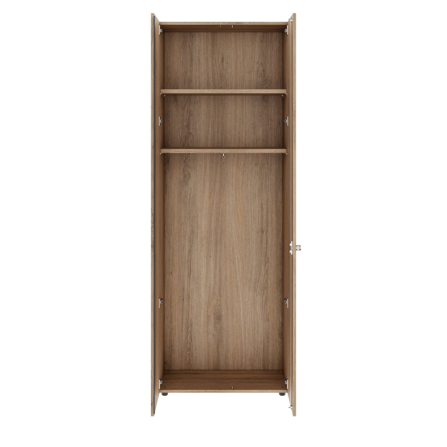 PRO Cloakroom cabinet | 6 Oh, 800 - 1000 x 2250 mm, soft -close, natural oak