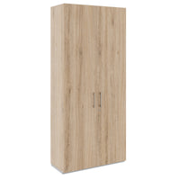 PRO Cloakroom cabinet | 6 Oh, 800 - 1000 x 2250 mm, soft -close, natural oak