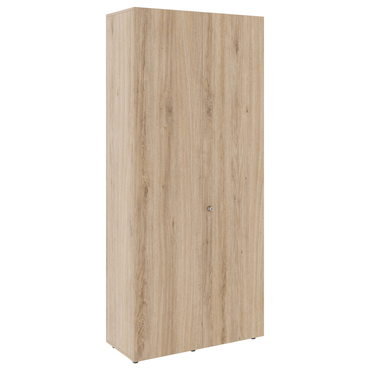 PRO Armoire vestiaire | 6 OH, 800 - 1000 x 2250 mm, fermeture en douceur, chêne naturel  - 1 Lightbox Main Image