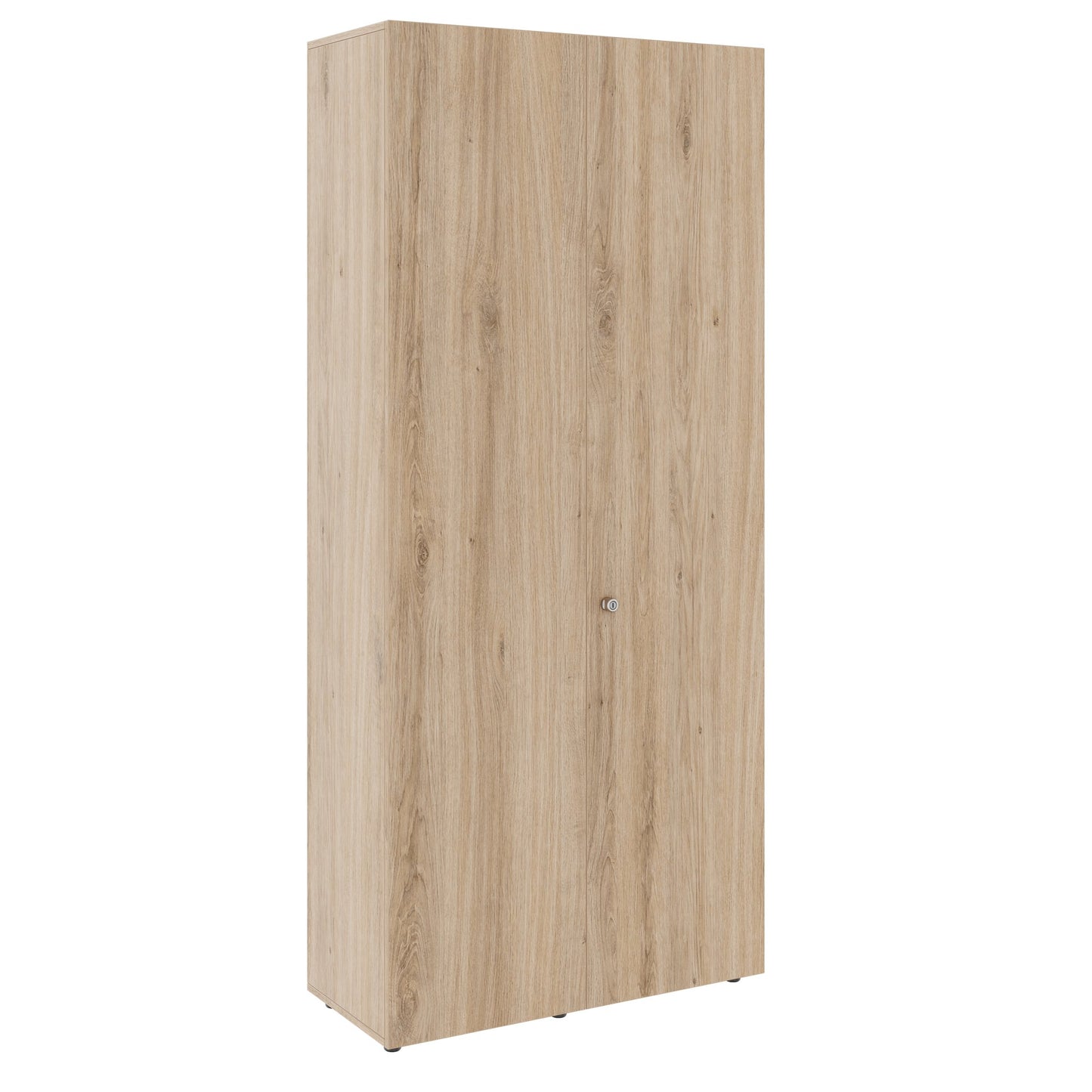 PRO Cloakroom cabinet | 6 Oh, 800 - 1000 x 2250 mm, soft -close, natural oak