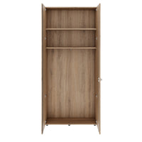 PRO Cloakroom cabinet | 6 Oh, 800 - 1000 x 2250 mm, soft -close, natural oak