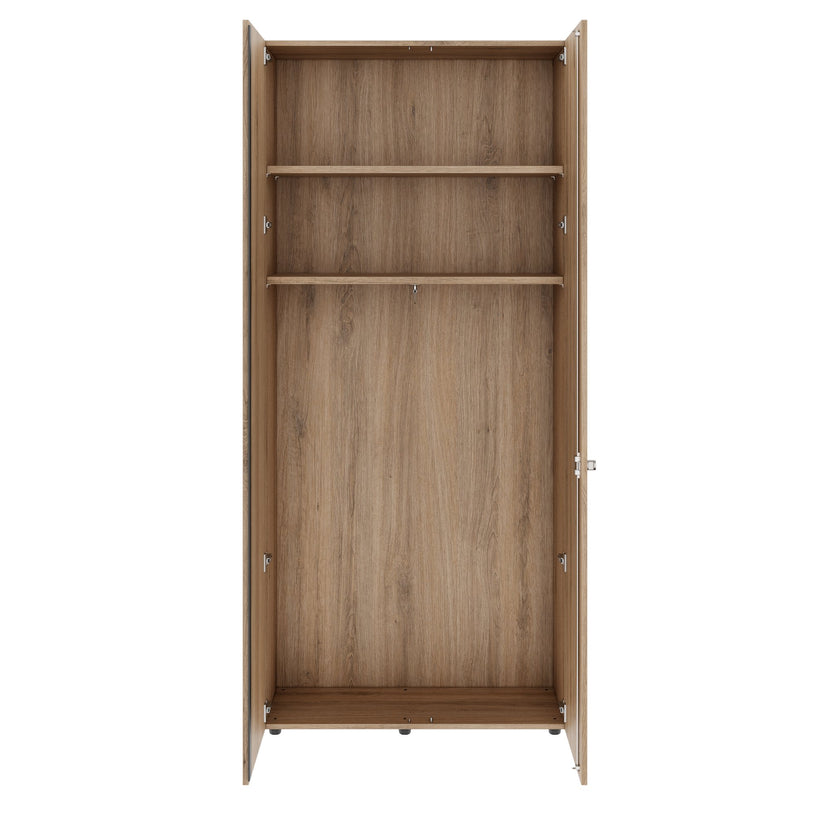 PRO Gabinetto di Cloakroom | 6 OH, 800 - 1000 x 2250 mm, morbido, quercia naturale
