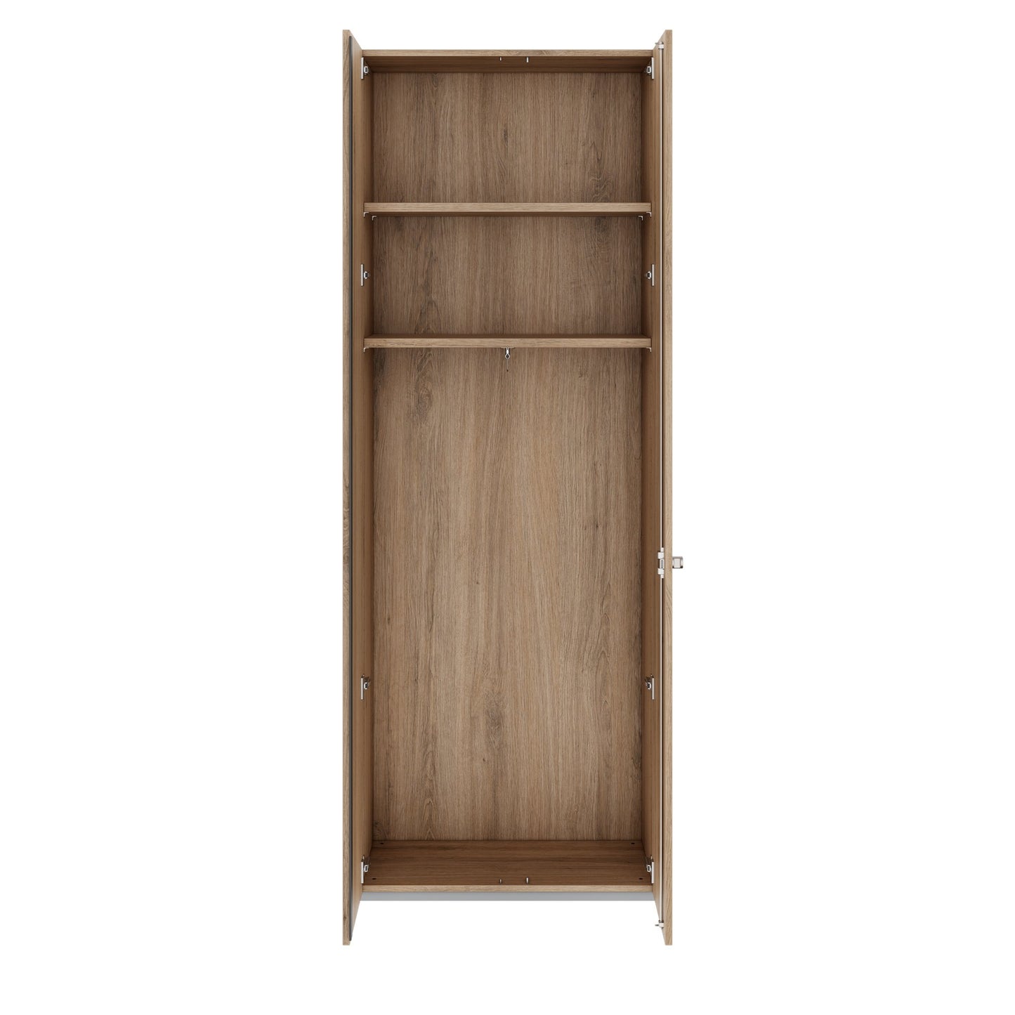 PRO Cloakroom cabinet | 6 Oh, 800 - 1000 x 2250 mm, soft -close, natural oak