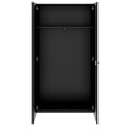 PRO Gabinetto di Cloakroom | 6 OH, 800 - 1000 x 2250 mm, morbido, nero - 3 Thumbnail Image