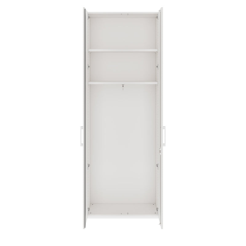 PRO Armoire vestiaire | 6 OH, 800 - 1000 x 2250 mm, fermeture douce, blanc  - 3 Main Image