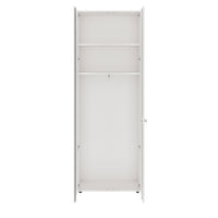 PRO Cloakroom cabinet | 6 Oh, 800 - 1000 x 2250 mm, soft -close, white