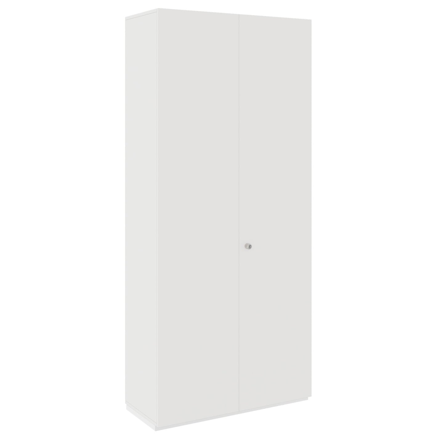 PRO Cloakroom cabinet | 6 Oh, 800 - 1000 x 2250 mm, soft -close, white