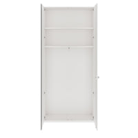 PRO Cloakroom cabinet | 6 Oh, 800 - 1000 x 2250 mm, soft -close, white