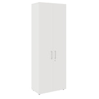 PRO Cloakroom cabinet | 6 Oh, 800 - 1000 x 2250 mm, soft -close, white