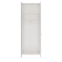 PRO Cloakroom cabinet | 6 Oh, 800 - 1000 x 2250 mm, soft -close, white