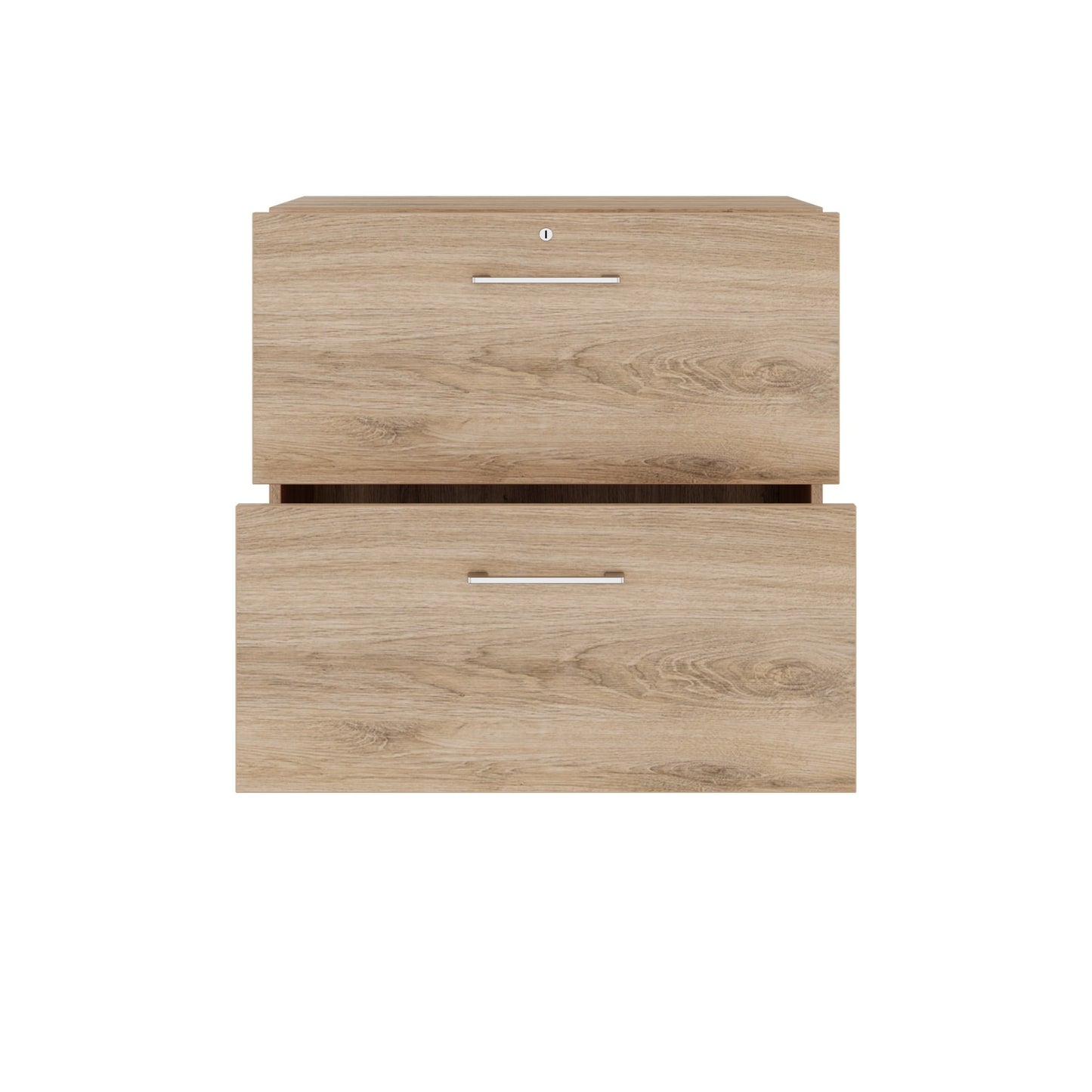 PRO Topping register cabinet | 2 Oh, 800 x 770 mm, glued corpus, natural oak