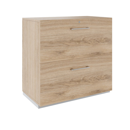 PRO Topping register cabinet | 2 Oh, 800 x 770 mm, glued corpus, natural oak