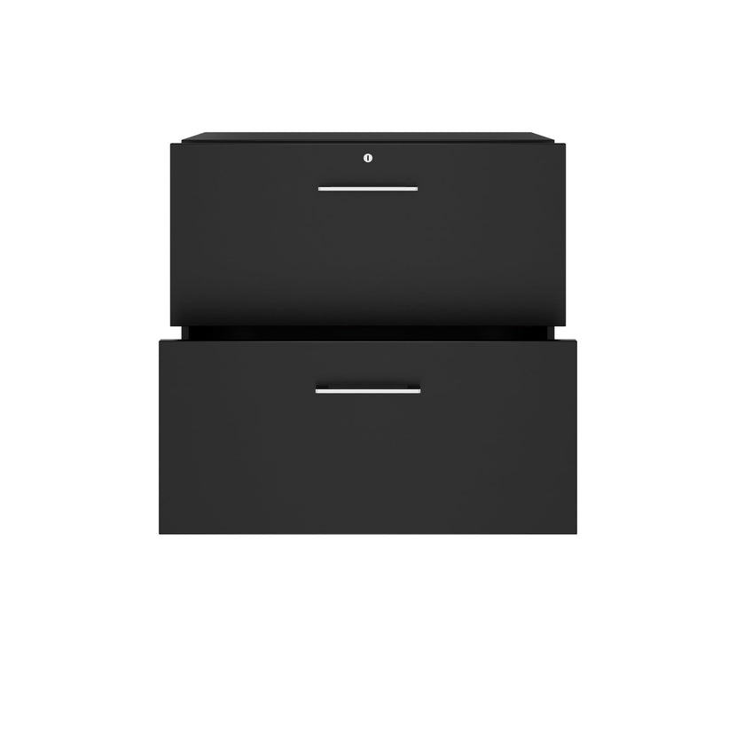 PRO Topping register cabinet | 2 Oh, 800 x 770 mm, glued corpus, black