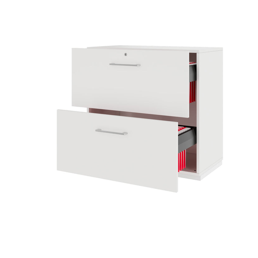 PRO Topping register cabinet | 2 Oh, 800 x 770 mm, glued corpus, white