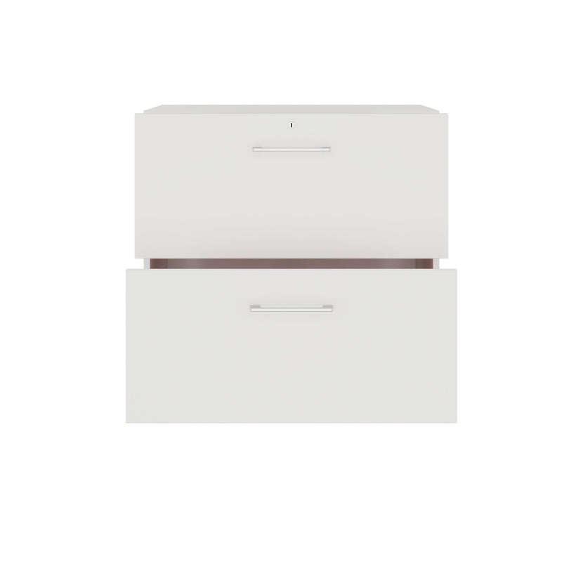 PRO Topping register cabinet | 2 Oh, 800 x 770 mm, glued corpus, white