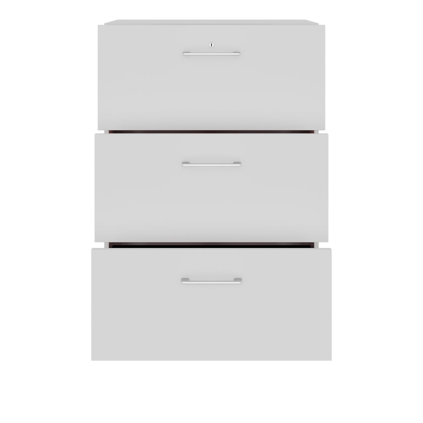 PRO Hängeregisterschrank | 3 OH, 800 x 1140 mm, verleimter Korpus, Grau