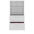 PRO Armadio archivio per cartelle sospese | 4 OH, 800 x 1510 mm, corpo incollato, con ripiano, grigio  - 3 Thumbnail Image