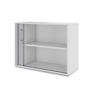 PRO Querrollladenschrank | 2 OH, 800 - 1600 x 770 mm, verleimter Korpus, Grau