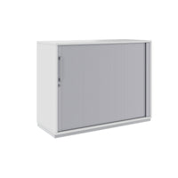 PRO Querrollladenschrank | 2 OH, 800 - 1600 x 770 mm, verleimter Korpus, Grau