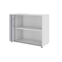 PRO Querrollladenschrank | 2 OH, 800 - 1600 x 770 mm, verleimter Korpus, Grau