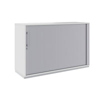 PRO Querrollladenschrank | 2 OH, 800 - 1600 x 770 mm, verleimter Korpus, Grau