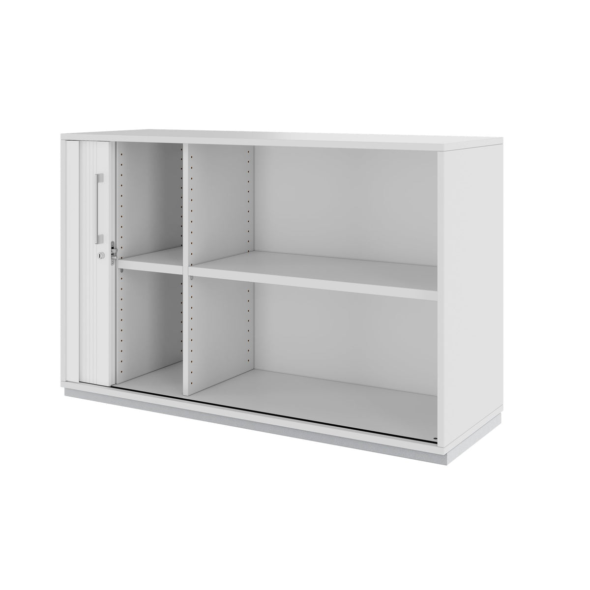 PRO Querroll store cabinet | 2 Oh, 800 - 1600 x 770 mm, glued body, gray - 4 Lightbox Main Image