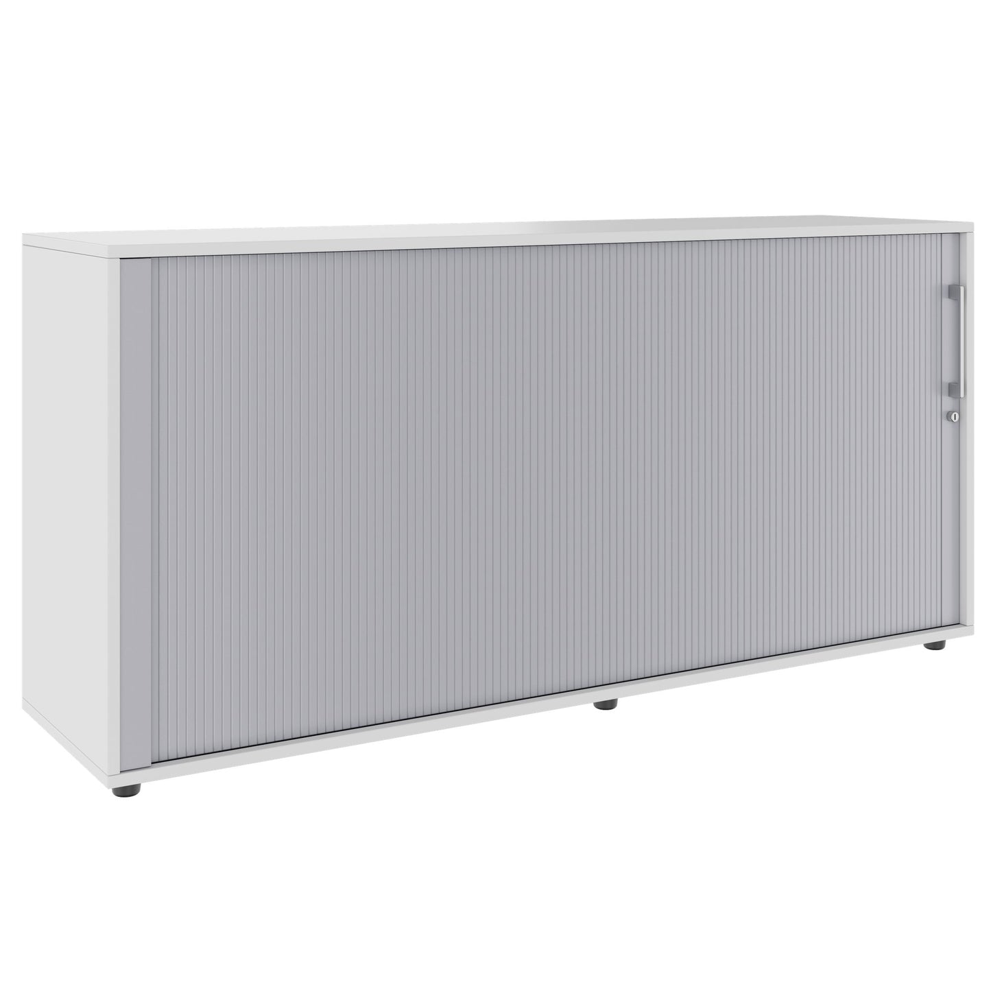 PRO Querrollladenschrank | 2 OH, 800 - 1600 x 770 mm, verleimter Korpus, Grau