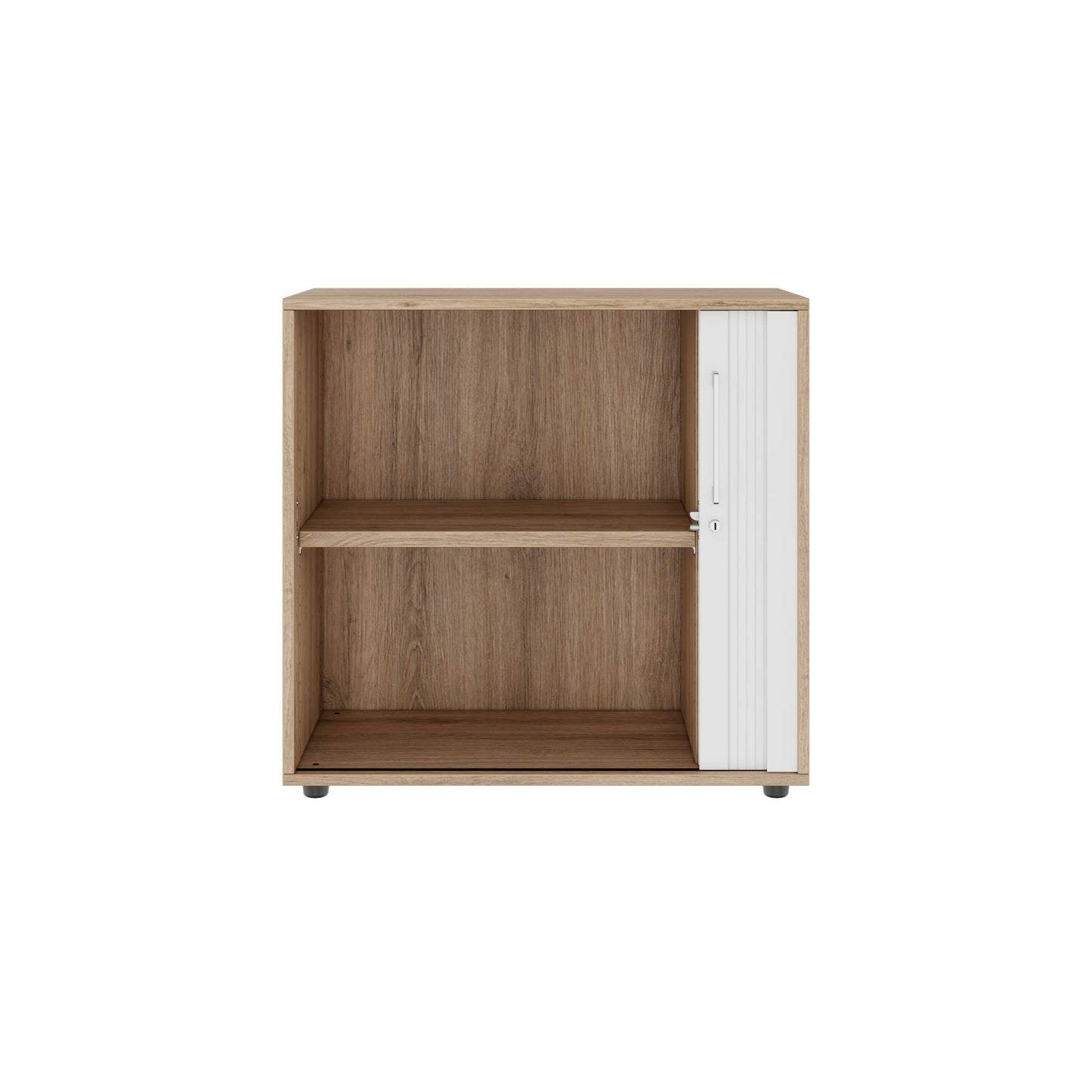 PRO Querrollladenschrank | 2 OH, 800 - 1600 x 770 mm, verleimter Korpus, Natureiche