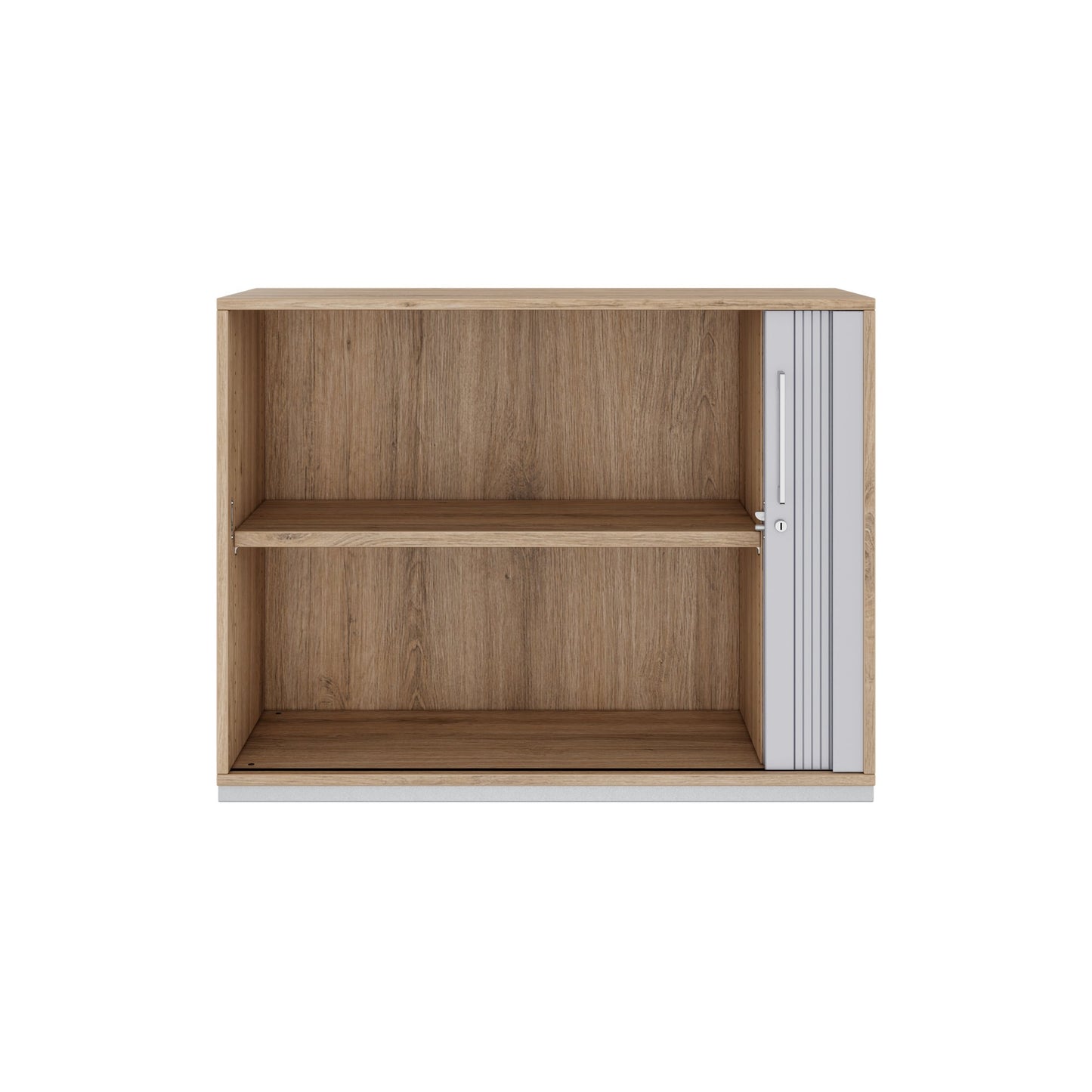 PRO Querrollladenschrank | 2 OH, 800 - 1600 x 770 mm, verleimter Korpus, Natureiche