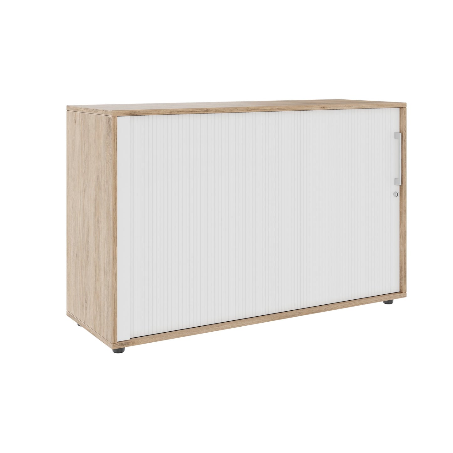 PRO Querrollladenschrank | 2 OH, 800 - 1600 x 770 mm, verleimter Korpus, Natureiche