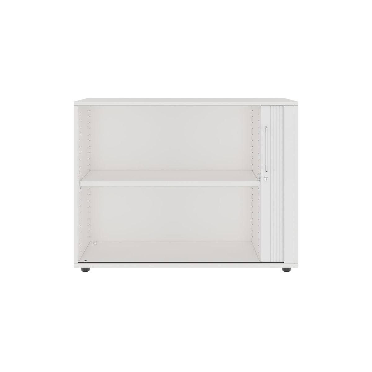 PRO Cabinet des magasins de queserroll | 2 oh, 800 - 1600 x 770 mm, corps collé, blanc - 3 Lightbox Main Image
