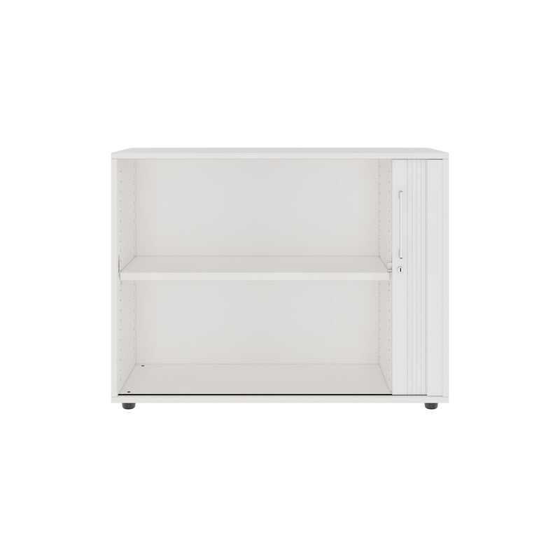 PRO Cabinet des magasins de queserroll | 2 oh, 800 - 1600 x 770 mm, corps collé, blanc - 3 Main Image