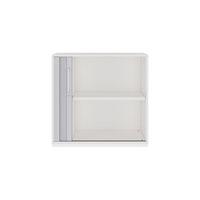 PRO Cabinetto del negozio querroll | 2 OH, 800 - 1600 x 770 mm, corpo incollato, bianco