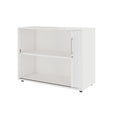 PRO Cabinet des magasins de queserroll | 2 oh, 800 - 1600 x 770 mm, corps collé, blanc - 4 Thumbnail Image