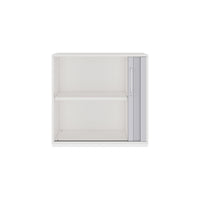 PRO Cabinetto del negozio querroll | 2 OH, 800 - 1600 x 770 mm, corpo incollato, bianco