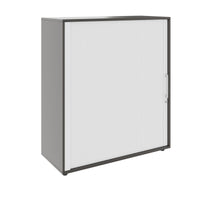 PRO Querrollladenschrank | 3 OH, 800 - 1600 x 1140 mm, verleimter Korpus, Graphit