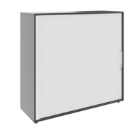 PRO Querrollladenschrank | 3 OH, 800 - 1600 x 1140 mm, verleimter Korpus, Graphit