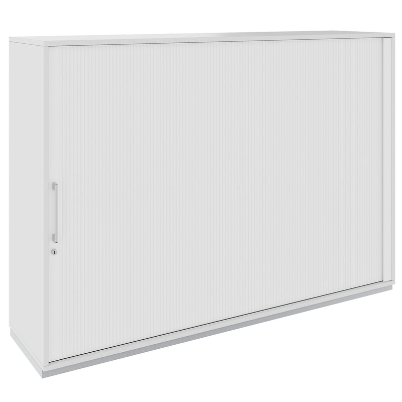 PRO Querroll store cabinet | 3 Oh, 800 - 1600 x 1140 mm, glued corpus, gray - 1 Main Image