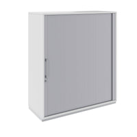 PRO Cabinet des magasins de queserroll | 3 oh, 800 - 1600 x 1140 mm, corpus collé, gris