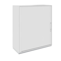 PRO Cabinet des magasins de queserroll | 3 oh, 800 - 1600 x 1140 mm, corpus collé, gris