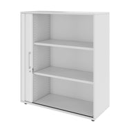 PRO Cabinet des magasins de queserroll | 3 oh, 800 - 1600 x 1140 mm, corpus collé, gris