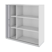 PRO Cabinet des magasins de queserroll | 3 oh, 800 - 1600 x 1140 mm, corpus collé, gris