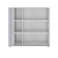 PRO Cabinet des magasins de queserroll | 3 oh, 800 - 1600 x 1140 mm, corpus collé, gris